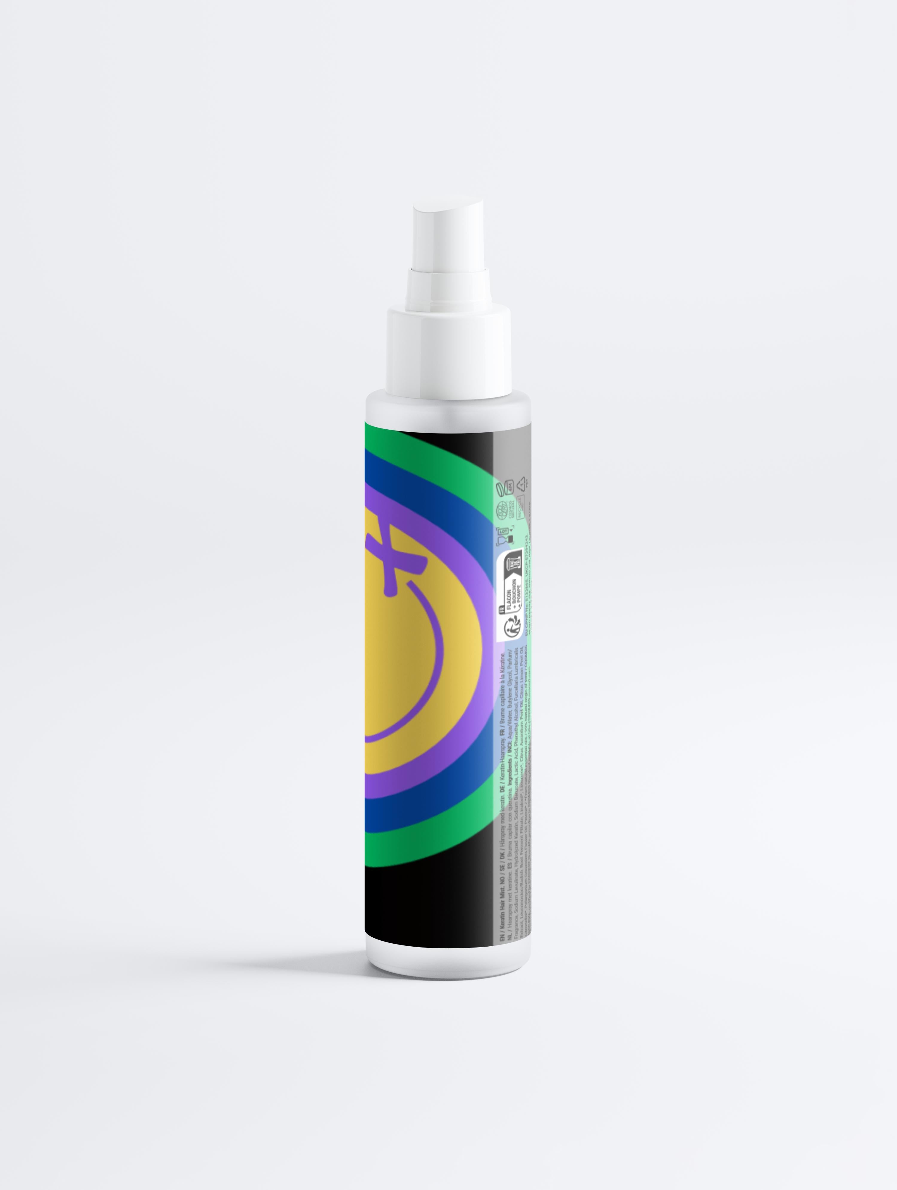 Spray per capelli senza risciacquo alla cheratina