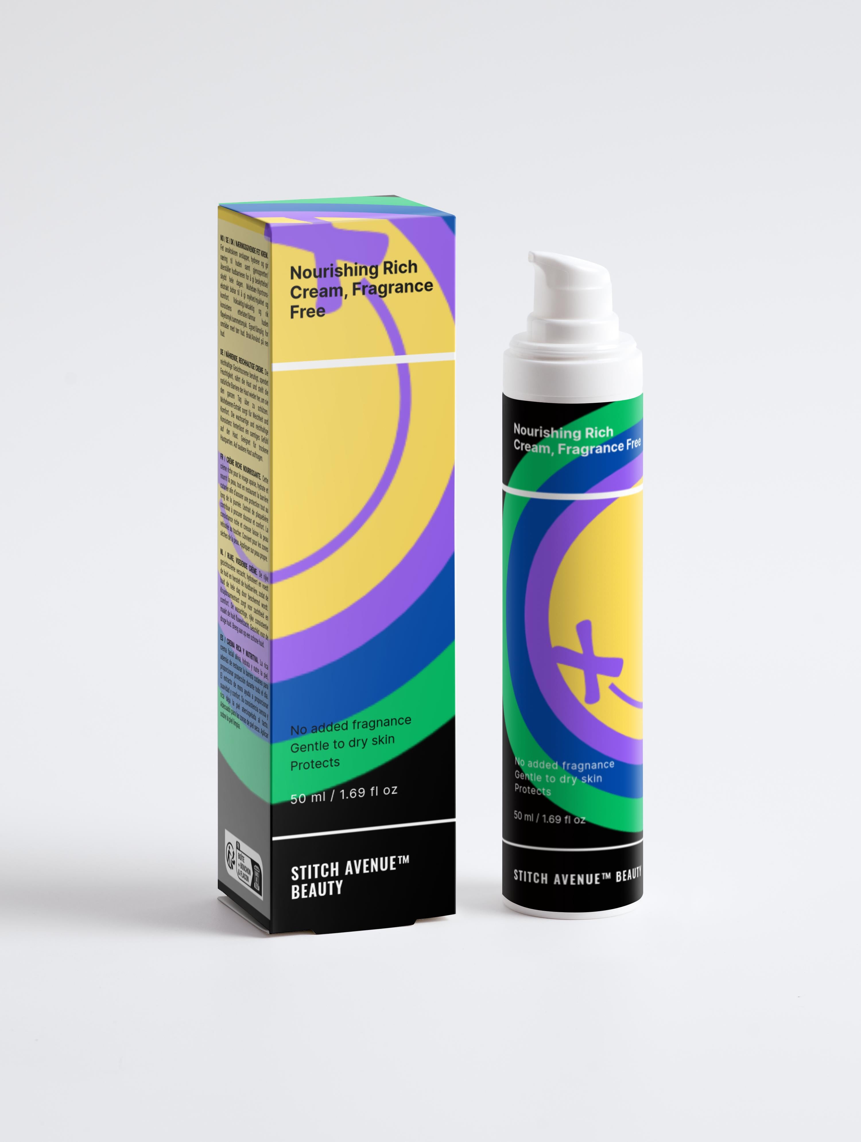 Outdoor Active/Travel/Beach Crema ricca nutriente, neutra senza profumo