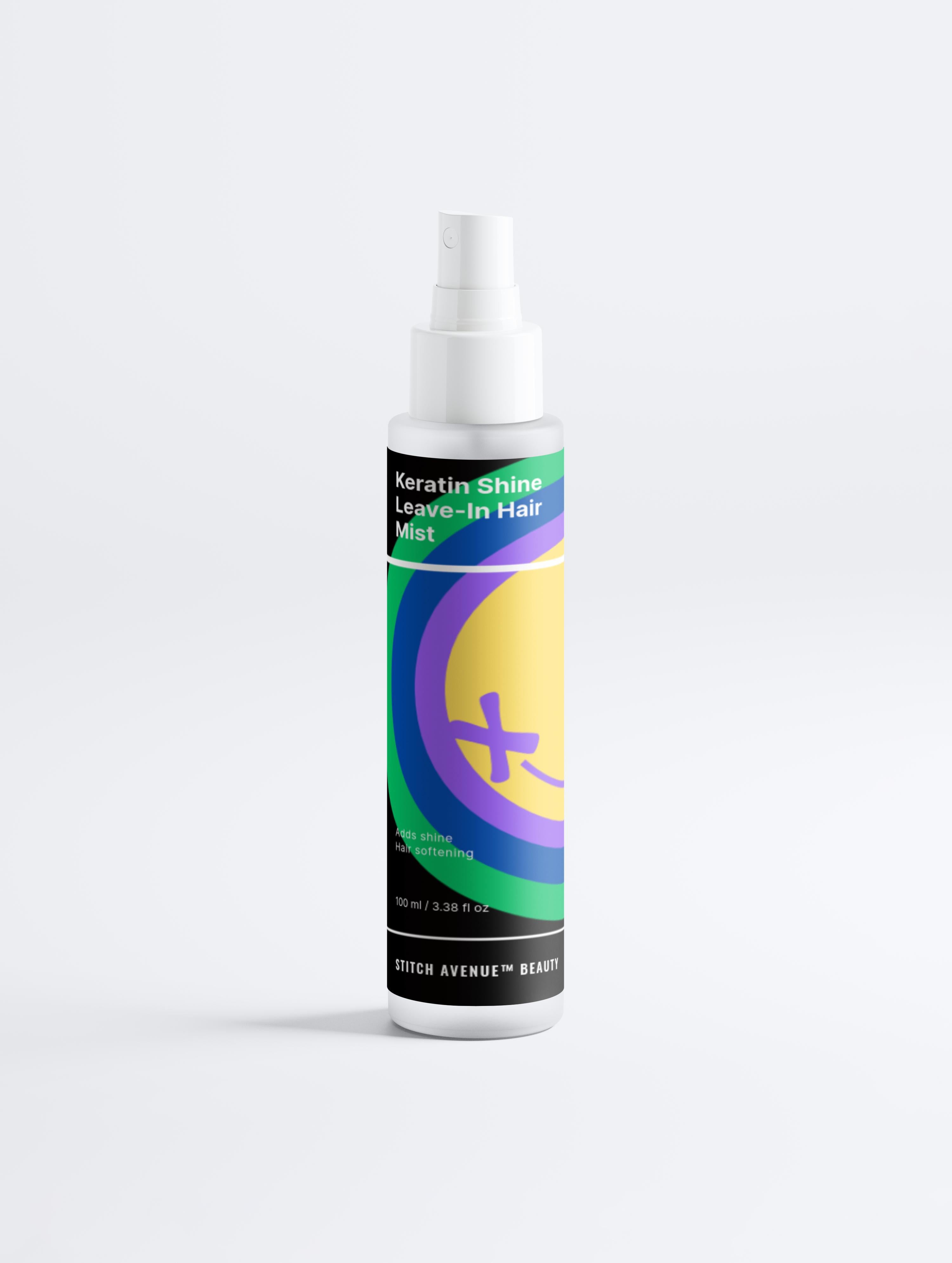 Spray per capelli senza risciacquo alla cheratina