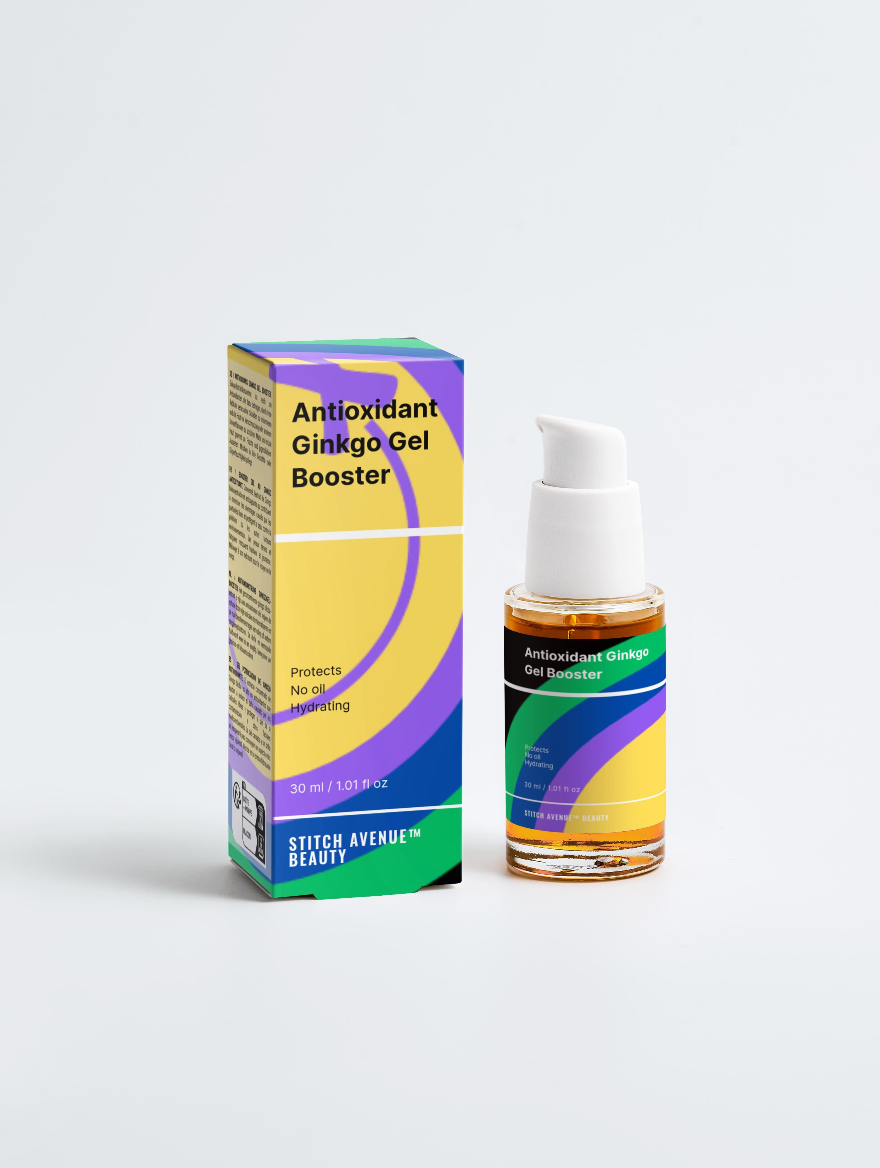 Antioxidant Ginkgo Gel Booster